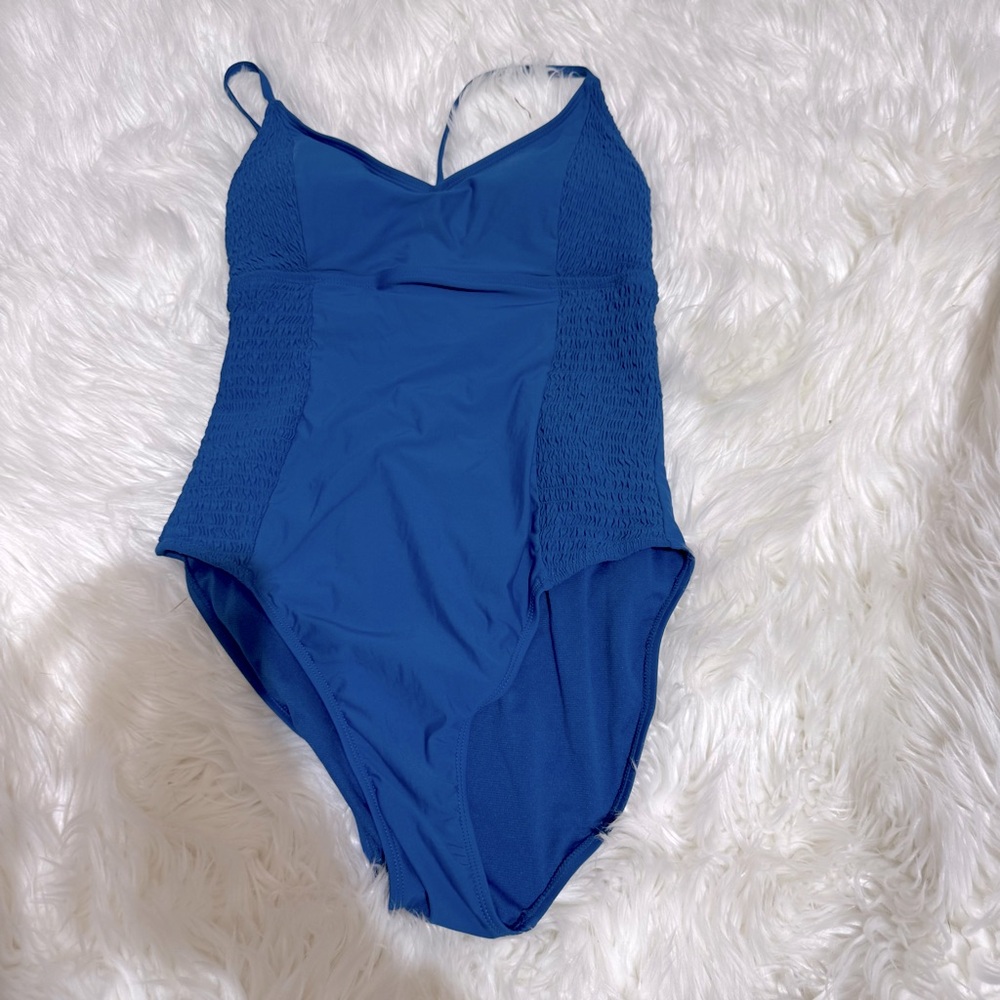 Catalina one‎ piece blue swimsuit size 12